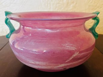 Vintage Murano Glass Centerpiece Bowl