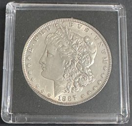 1887 Morgan Silver Dollar