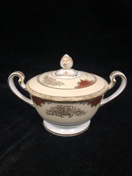 Noritake Lambeth Sugar Bowl & Lid