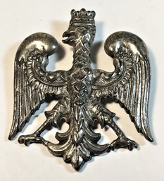 Fine Vintage Large Sterling Silver Eagle Brooch