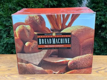 A Williams Sonoma Bread Machine
