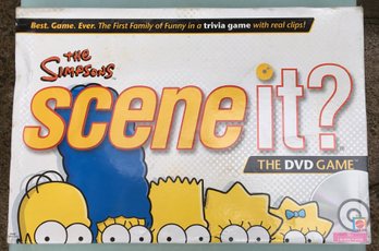 Vintage Scene-it The Simpsons Tv Series Game