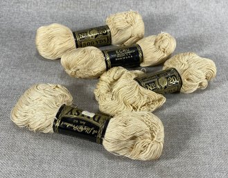 Daisy Mercerized Crochet Cotton #20 (500 Yds) Ecru By Lily Mills Company, Shelby.NC