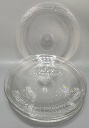 6 Vintage Baccarat Salad Dessert Plates