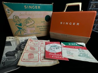 Singer Sewhandy Electric Sewing Machine - Made By AC Gilbert, New Haven 1963