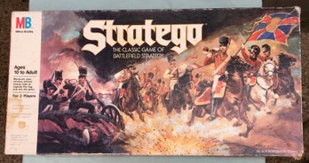Vintage Stratego The Classic Game Of Battlefield Strategy Board Game