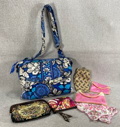 Vintage Ladies Small Bags/clutches - Vera Bradley Coin & Handbag