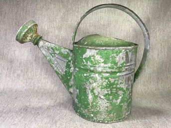 Like Old Paint ? - Like Old Watering Cans ? - THIS IS THE BEST OF THE BEST ! - Old Dry Worn Green Paint - NICE