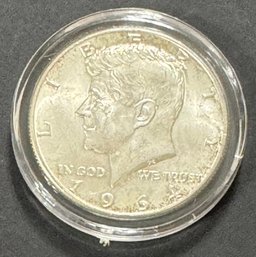 1964 Uncirculated Ninety Percent Silver Kennedy Half Dollar