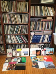 LOT 3 OF 3 - Approximately 1000-1200 Records - All Types Of Music - Mostly 30 Years Old - HUGE LOT !