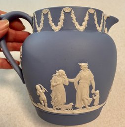 Beautiful Wedgwood Jasperware Pitcher Or Jug