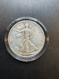 1936 Walking Liberty Silver Half Dollar