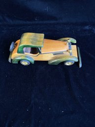 Wooden Retro Toy Car