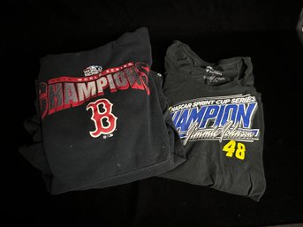 Sports Hoodie And T Shirt