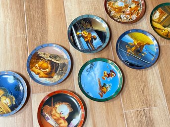 A Series Of Commemorative Jim Davis Garfield Plates