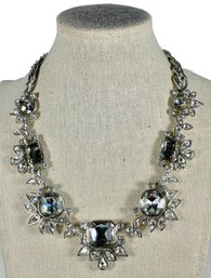 White House Black Market Rhinestone Designer Necklace