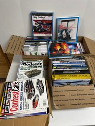 Very Large Collection Of Model Kits Related Literature.