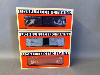 NIB Lionel Trains Three Pack: 6464 Boxcar Series 1st Edition, 6-19247