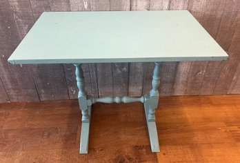 Adorable Teal Side Table