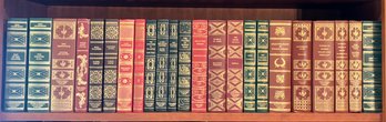 A Collection Of Vintage Leather Bound Books - ONeill To Marco Polo