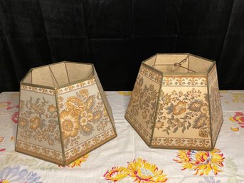 A Lot Of 2 Vintage Lamp Shades