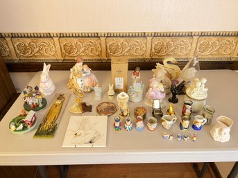 Large Lot Of Ceramic And Decorative Items