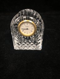 Waterford Crystal Dome Clock