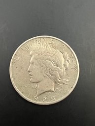 1925 Silver Peace Dollar