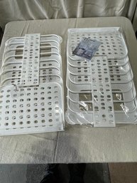 Pair Plastic Racks