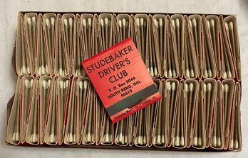 New Box Of Studebaker Driver's Club Match Books