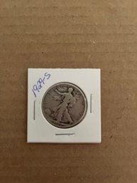 Beautiful 1929 - S Walking Liberty Silver Half Dollar, 90 Silver Coin