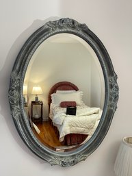 Decorative Oval Mirror Made In Italy