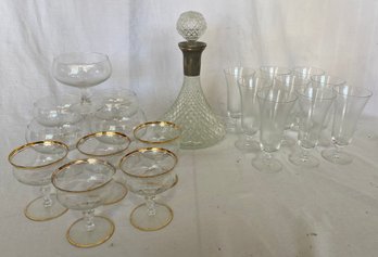 Decanter And Stemware