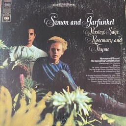 SIMON & GARFUNKEL-PARSLEY SAGE ROSEMARY & THYME VINYL LP CS-9363 COLUMBIA 2 EYE