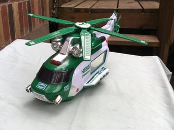 Vintage Hess Gas Station Helicopter Toy