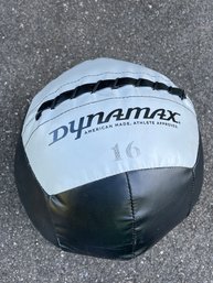A 16 Lb Dynamax Medicine Ball