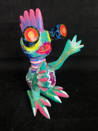 Hand-made And Signed Alebrijes Art Created In Oaxaca, Mexico To Teach Children About Life