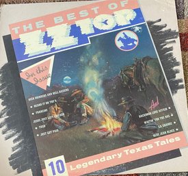 The Best Of ZZ Top- 1977 LP London Records PS 706- RARE VINTAGE  - VINYL - VG CONDITION