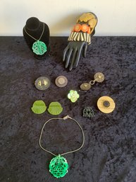 Bakelite Mixed Jewelry Lot