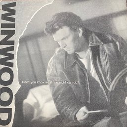 Steve Winwood - LP Single - Don't You Know What The Night Can Do? -  PROMO  - RARE -  VG CONDITION