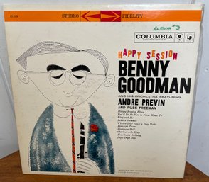 BENNY GOODMAN - HAPPY SESSION LP - Andre Previn