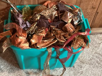 Giant Bin Of Gorgeous Mix & Matched Ribbon