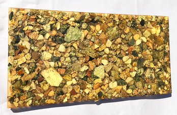 A Vintage Panel - Rocks In Resin