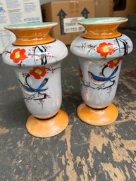 Pair Of Japanese Vases