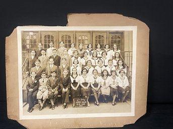 Old Photograph- Class Of 1932, P.S. 165 Brooklyn New York