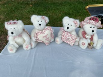 Lot  Of 4 Boyd Bears Collaboration With Longaberger - Horizon Of Hope