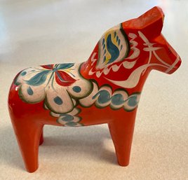 Vintage Swedish DALA Horse By Nils Olsson - 8' Tall