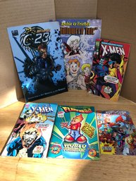 5 Mini Comic Books.   S102