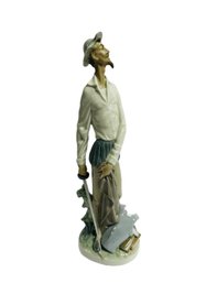 Lladro 'Don Quixote' With Sword Standing Figurine #4854