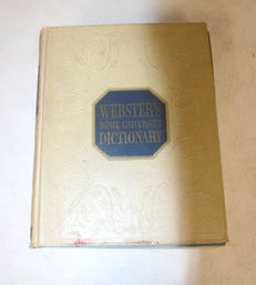 1964 Websters Home University Dictionary By Books Inc NY